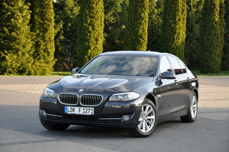 BMW 530 3.0d(258KM) Bi-Xenon Ringi Navi Profesjonal Skóry 2xParktr. Alu 17"ASO zdjęcie 9