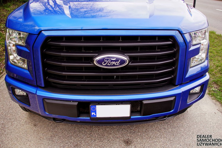 Ford F150 XLT 5.0 V8 395 KM Skóry El. fotele Kam cof. Podgrz fotele Czarny sufit zdjęcie 10