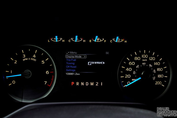 Ford F150 XLT 5.0 V8 395 KM Skóry El. fotele Kam cof. Podgrz fotele Czarny sufit zdjęcie 24