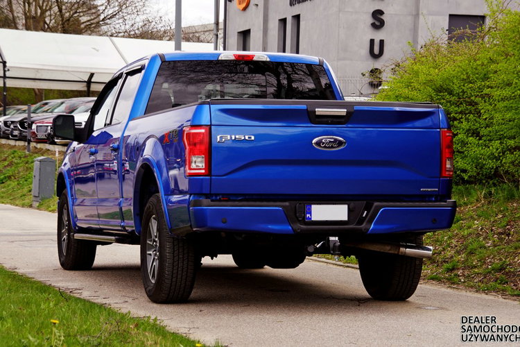 Ford F150 XLT 5.0 V8 395 KM Skóry El. fotele Kam cof. Podgrz fotele Czarny sufit zdjęcie 6