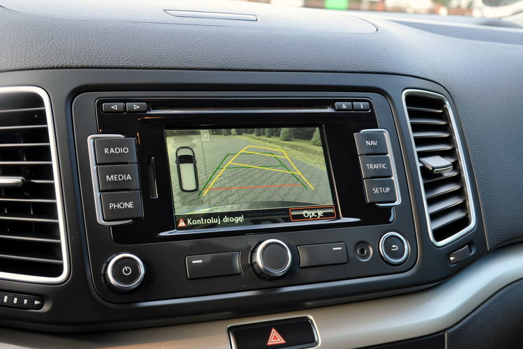 Seat Alhambra 2.0TDI(140KM) Xenon Navi Kamera 7-Foteli El.Fotel Welur Reling Alu17" zdjęcie 35