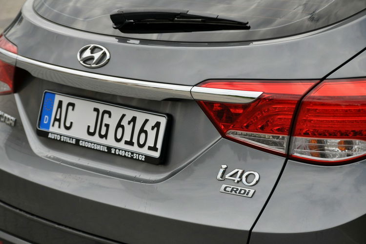 Hyundai i40 1.7CRDi(136KM) Led Duża Navi Welur Reling IWłaściciel Alu16"ASO zdjęcie 16