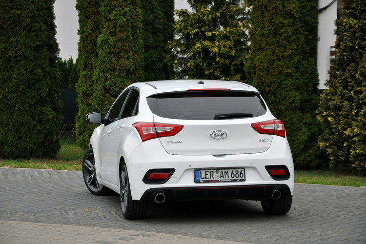 Hyundai i30 1.6Turbo(186KM) Xenon Led Navi Kamera Skóry Grzana Kierow. Alu18"ASO zdjęcie 15