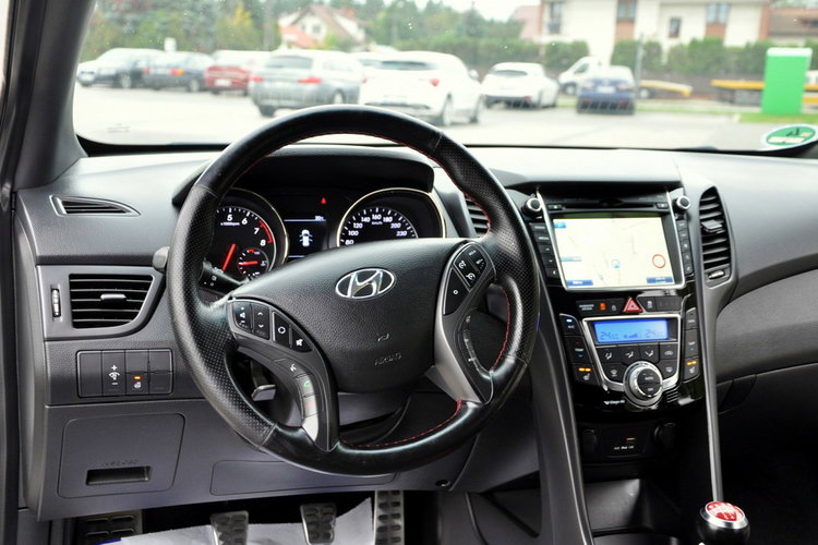 Hyundai i30 1.6Turbo(186KM) Xenon Led Navi Kamera Skóry Grzana Kierow. Alu18"ASO zdjęcie 30