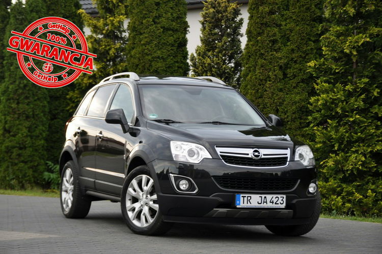 Opel Antara 2.2d(184KM) Xenon 4x4 Navi Skóry Reling I Wł 2xParkt. Szyber Alu19"ASO zdjęcie 1