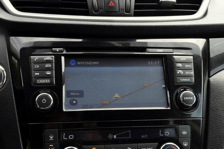 Nissan Qashqai 1.2i(115KM) Radar Full Led Navi Kamera360 Panorama Skóry Alu19"ASO zdjęcie 32