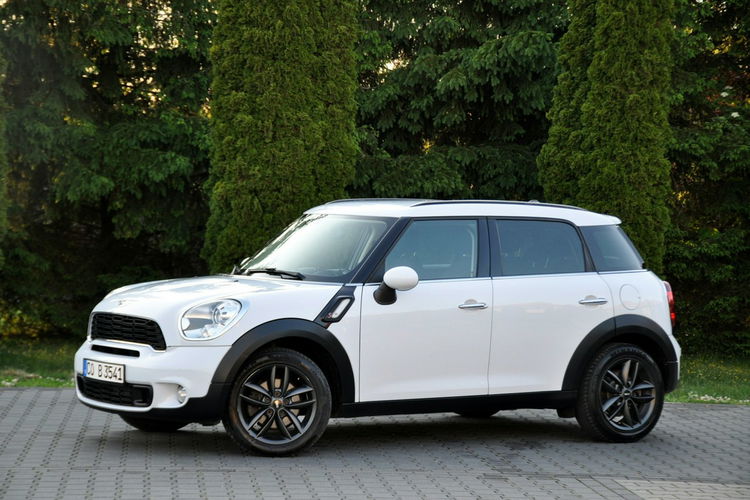 MINI Countryman 2.0d(143KM) Xenon Duża Navi Klimatronik Welur Reling F1 I Wł Alu17"ASO zdjęcie 11