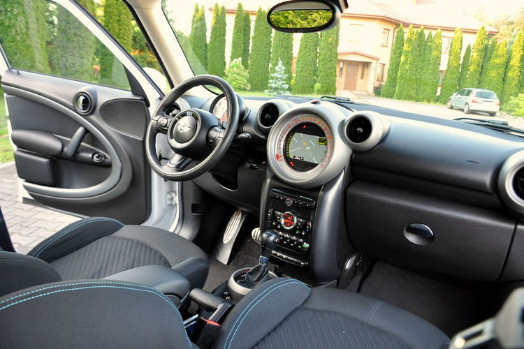 MINI Countryman 2.0d(143KM) Xenon Duża Navi Klimatronik Welur Reling F1 I Wł Alu17"ASO zdjęcie 27