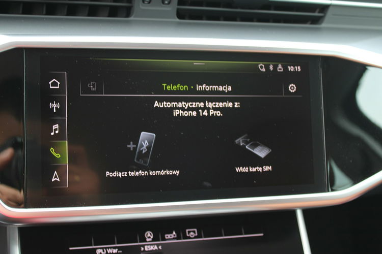 Audi A6 Skóra Vitrual Gwarancja F-vat Salon Polska zdjęcie 33