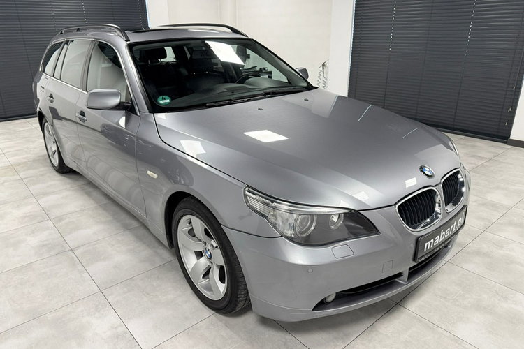 BMW 525 2.5i 192KM Dach panoramiczny Bi-Xenon Automat Pneumatyka zdjęcie 7