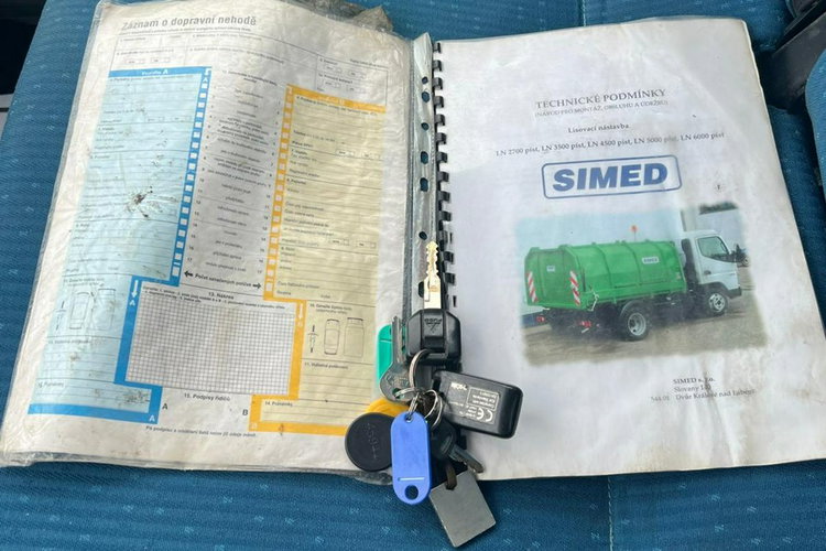 Fuso Mitsubishi Canter 3S13 Kompaktor do śmieci , Śmieciarka, Automat 4x2 zdjęcie 11