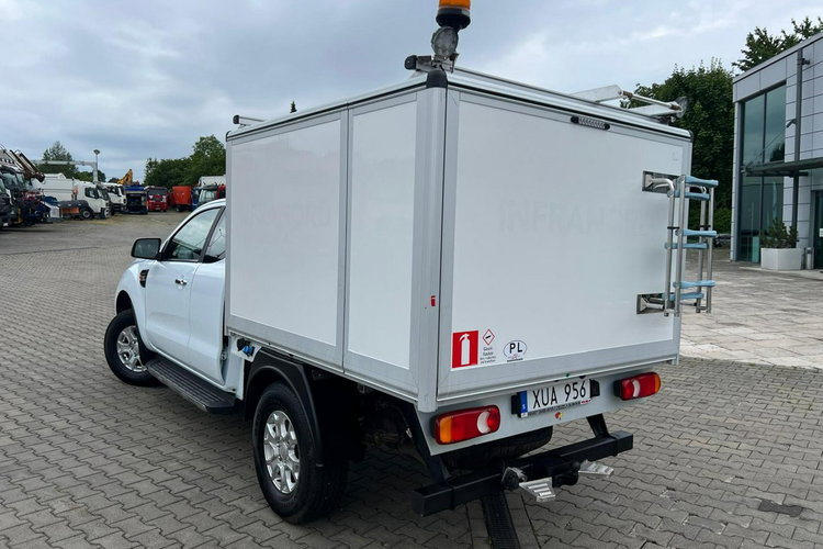 Ranger Ford Ranger 2.2 TDCi 4WD SuperCab / 1WŁ / ZABUDOWA NA PACE / BEZWYPADK zdjęcie 7