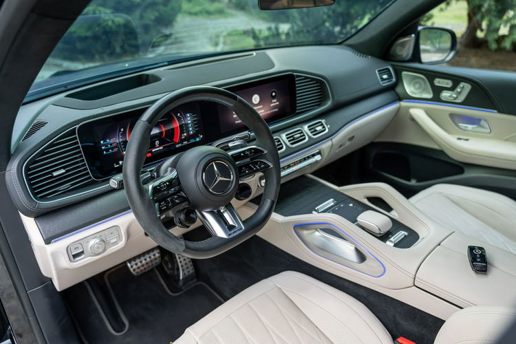 Mercedes GLE 63 AMG AMG 63 S 4-Matic / Bezwypadkowy / Salon Polska / Wydech AMG + / FV 0% zdjęcie 32