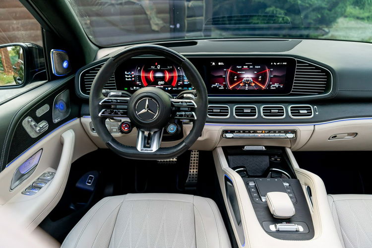 Mercedes GLE 63 AMG AMG 63 S 4-Matic / Bezwypadkowy / Salon Polska / Wydech AMG + / FV 0% zdjęcie 39