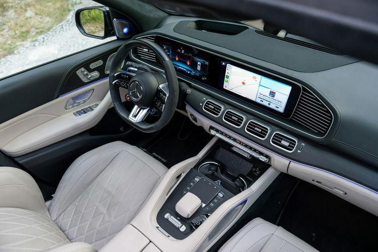 Mercedes GLE 63 AMG AMG 63 S 4-Matic / Bezwypadkowy / Salon Polska / Wydech AMG + / FV 0% zdjęcie 49