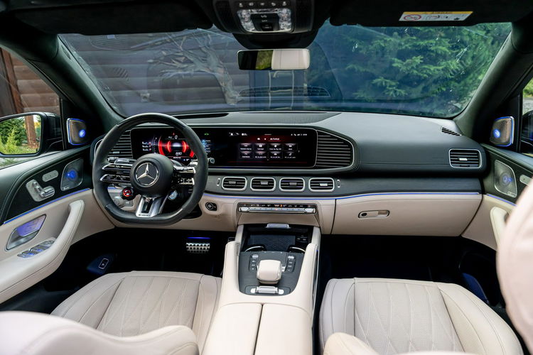 Mercedes GLE 63 AMG AMG 63 S 4-Matic / Bezwypadkowy / Salon Polska / Wydech AMG + / FV 0% zdjęcie 51