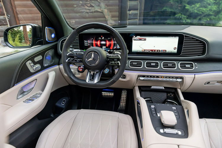 Mercedes GLE 63 AMG AMG 63 S 4-Matic / Bezwypadkowy / Salon Polska / Wydech AMG + / FV 0% zdjęcie 64
