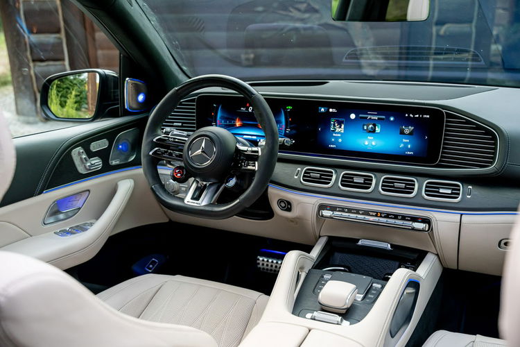 Mercedes GLE 63 AMG AMG 63 S 4-Matic / Bezwypadkowy / Salon Polska / Wydech AMG + / FV 0% zdjęcie 70