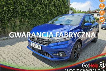 Dacia Sandero Gwarancja fabryczna / Klimatronic / Tempomat / Czujniki parkowania x 2