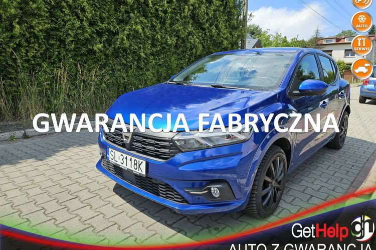 Dacia Sandero Gwarancja fabryczna / Klimatronic / Tempomat / Czujniki parkowania x 2 zdjęcie 1