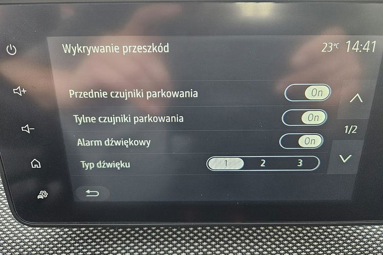 Dacia Sandero Gwarancja fabryczna / Klimatronic / Tempomat / Czujniki parkowania x 2 zdjęcie 15