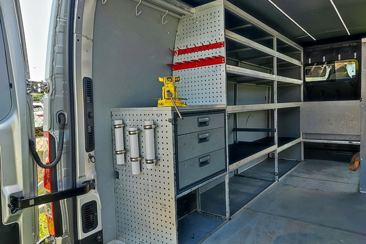 Opel Movano Krajowy pierwszy właściciel + profesjonalna zabudowa zdjęcie 11