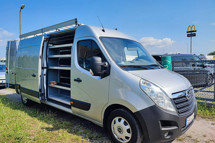 Opel Movano Krajowy pierwszy właściciel + profesjonalna zabudowa zdjęcie 8