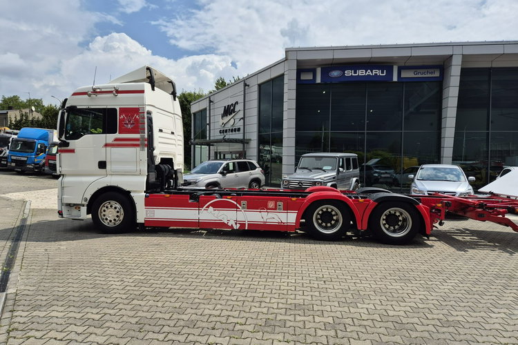 TGX 28.420 6X2 MAN TGX 28.420 6X2-2 LL / ZESTAW DO PRZEWOZU KONTENRÓW / NISKI BDF / D zdjęcie 10