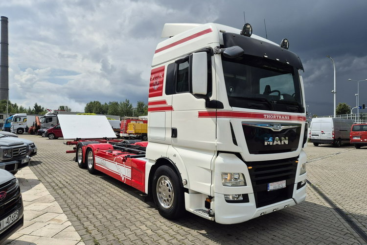 TGX 28.420 6X2 MAN TGX 28.420 6X2-2 LL / ZESTAW DO PRZEWOZU KONTENRÓW / NISKI BDF / D zdjęcie 4