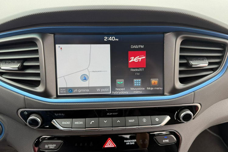 Hyundai IONIQ automat, navi, kamera, gwarancja zdjęcie 24