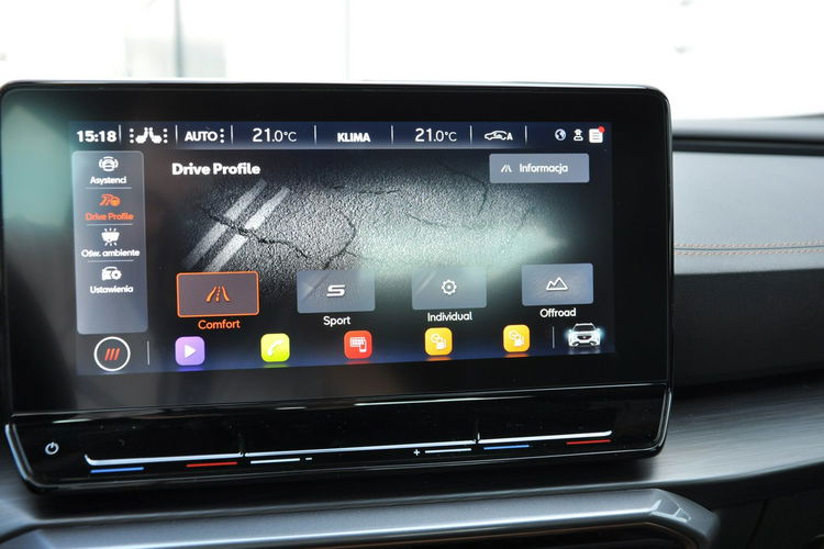 Cupra Formentor 2.0TSI 190KM DSG 4Drive Ambiente Kamera Gwar. Dealer FVmarża zdjęcie 16