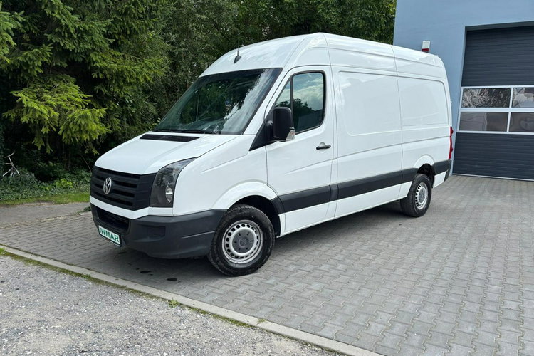 Volkswagen Crafter 2.0 160KM 2014 3.5t na haku L2H2 Klimatyzacja Webasto Kamera cofania zdjęcie 1
