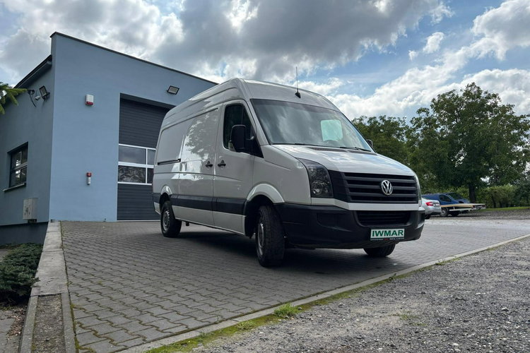 Volkswagen Crafter 2.0 160KM 2014 3.5t na haku L2H2 Klimatyzacja Webasto Kamera cofania zdjęcie 3