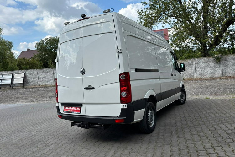Volkswagen Crafter 2.0 160KM 2014 3.5t na haku L2H2 Klimatyzacja Webasto Kamera cofania zdjęcie 4