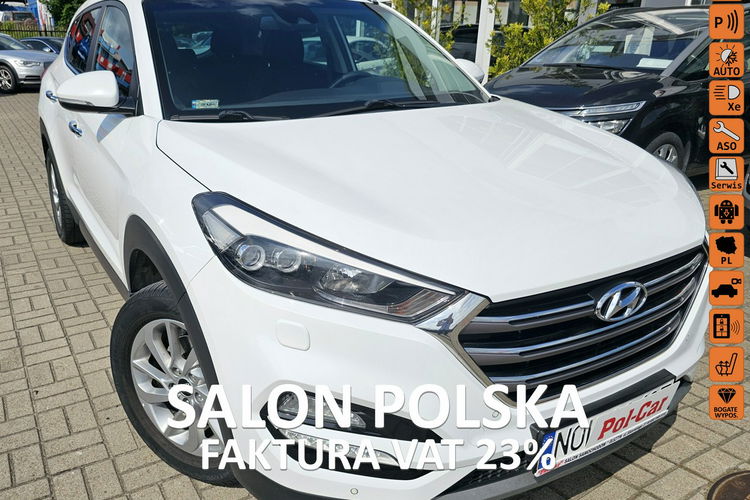 Hyundai Tucson Nawigacja, kamera, grzane fotele i kierownica, serwis zdjęcie 1