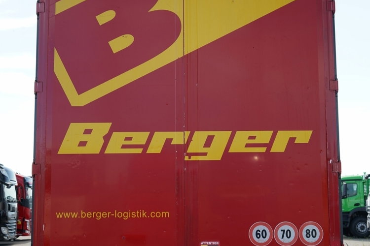 BERGER ECOTRAIL / FIRANKA / STANDARD / SUPER LEKKA 5 000 KG / SAF / 2019 R zdjęcie 12