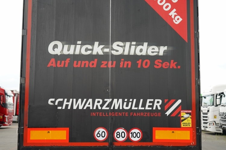 Schwarzmuller   / FIRANKA / STANDARD / SPEED COURTAIN / KOSZ NA PALETY / OSIE SAF  zdjęcie 12