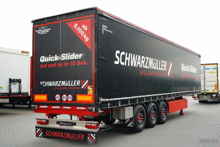 Schwarzmuller   / FIRANKA / STANDARD / SPEED COURTAIN / KOSZ NA PALETY / OSIE SAF  zdjęcie 6