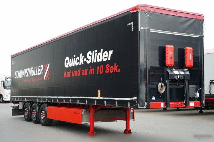 Schwarzmuller   / FIRANKA / STANDARD / SPEED COURTAIN / KOSZ NA PALETY / OSIE SAF  zdjęcie 8