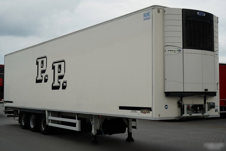 CHEREAU / CHŁODNIA / CARRIER VECTOR 1950MT / DOPPELSTOCK / MULTITEMPERATURA / 2 OSIE PODNOSZONE / SAF / SPROWADZONA zdjęcie 1