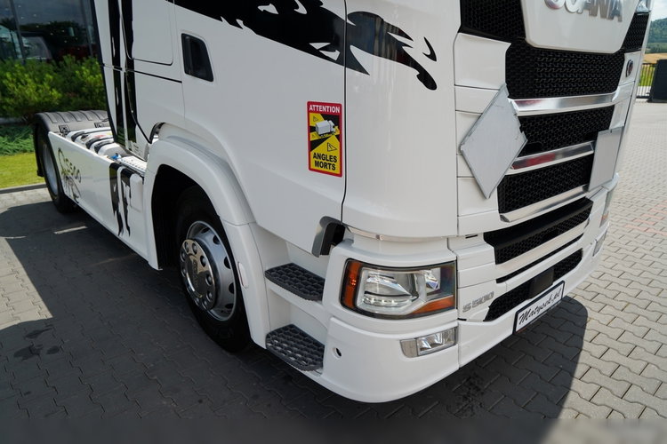 Scania S 500 / RETARDER / CAŁA NA PODUSZKACH / OPONY 100%  / PO KONTRAKCIE SERWISOWYM  zdjęcie 10