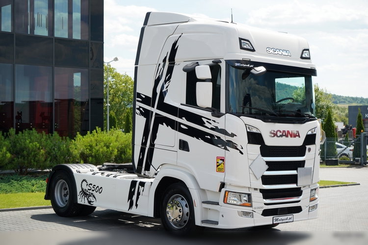 Scania S 500 / RETARDER / CAŁA NA PODUSZKACH / OPONY 100%  / PO KONTRAKCIE SERWISOWYM  zdjęcie 2