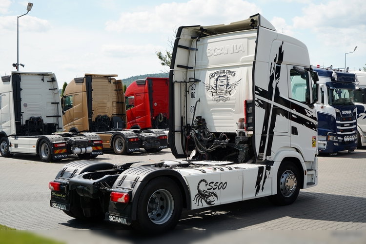Scania S 500 / RETARDER / CAŁA NA PODUSZKACH / OPONY 100%  / PO KONTRAKCIE SERWISOWYM  zdjęcie 8