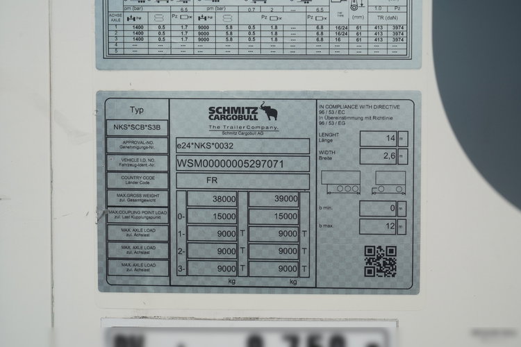 SCHMITZ CARGOBULL / CHŁODNIA / CARRIER VECTOR 1550 / DOPPELSTOCK / OŚ PODNOSZONA / KOSZ NA PALETY / 2022 ROK   zdjęcie 26