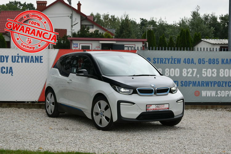 BMW i3 94Ah 2018r. Polski SALON 54tkm szybkie ładowanie pompa ciepła LED VAT2 zdjęcie 1