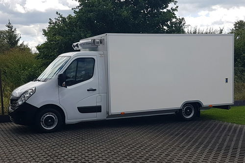Renault Master SKLEP BAR FOODTRUCK KONTENER NISKOPODŁOGOWY AUTOSKLEP KLIMA AGREGAT