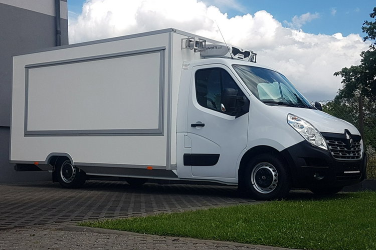 Renault Master SKLEP BAR FOODTRUCK KONTENER NISKOPODŁOGOWY AUTOSKLEP KLIMA AGREGAT zdjęcie 29