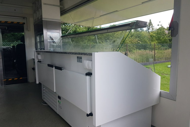 Renault Master SKLEP BAR FOODTRUCK KONTENER NISKOPODŁOGOWY AUTOSKLEP KLIMA AGREGAT zdjęcie 34