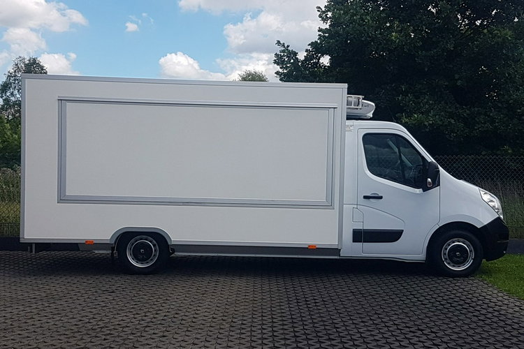 Renault Master SKLEP BAR FOODTRUCK KONTENER NISKOPODŁOGOWY AUTOSKLEP KLIMA AGREGAT zdjęcie 14