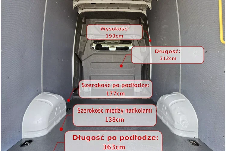 Volkswagen Crafter L3H2 99900zł NETTO Brygadówka 6 osób 2.0TDi/177KM zdjęcie 18